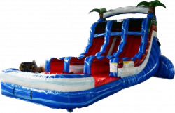 16' Baja Thunder Dual Lane Water Slide