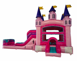 Royal Pink Sparkle Castle Combo- wet or dry