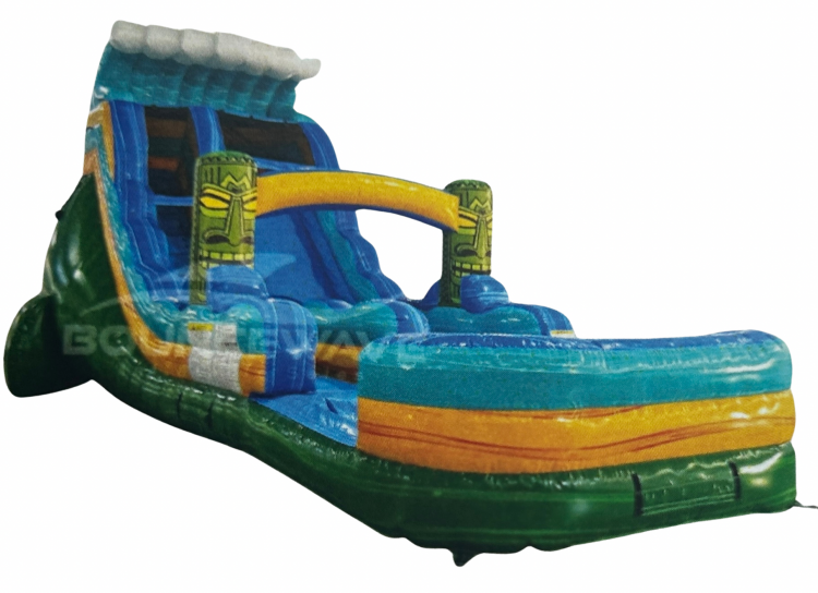 COMING MAY 2025- Summer Luau 21’ single lane water slide