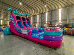 COMING SOON- 17’ Flamingo Falls dual lane water slide